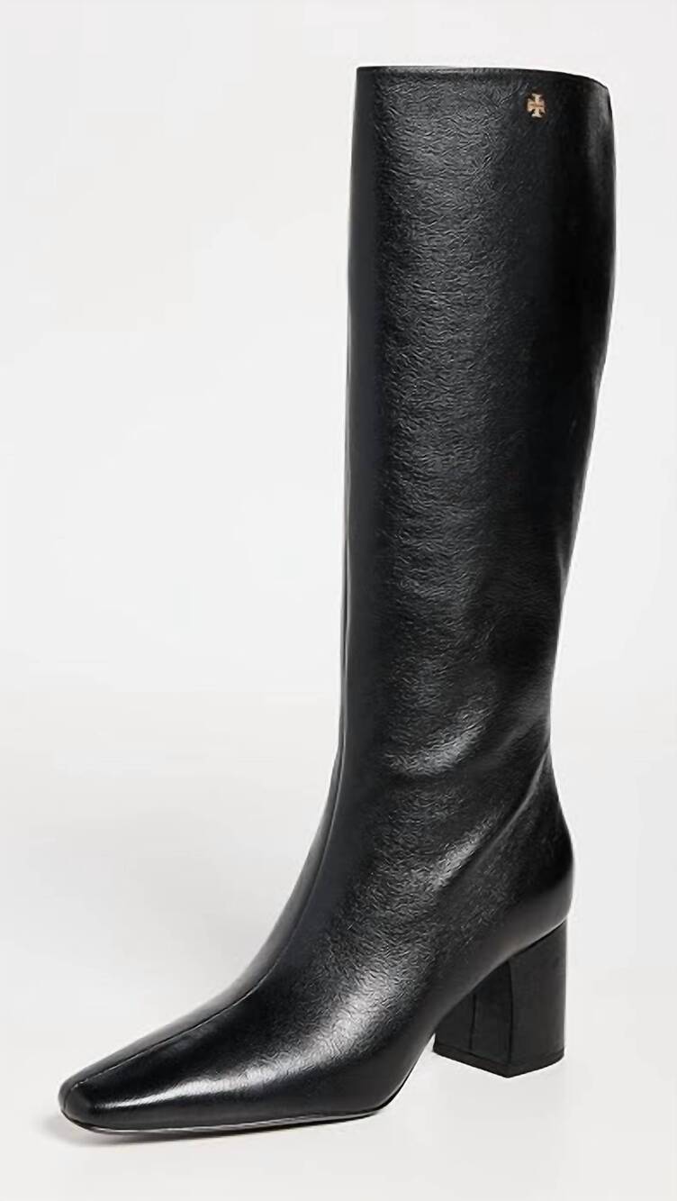 NEW TORY BURCH women's banana tall boots in perfect black